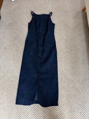 Tuckernuck Dark Blue Denim Dress